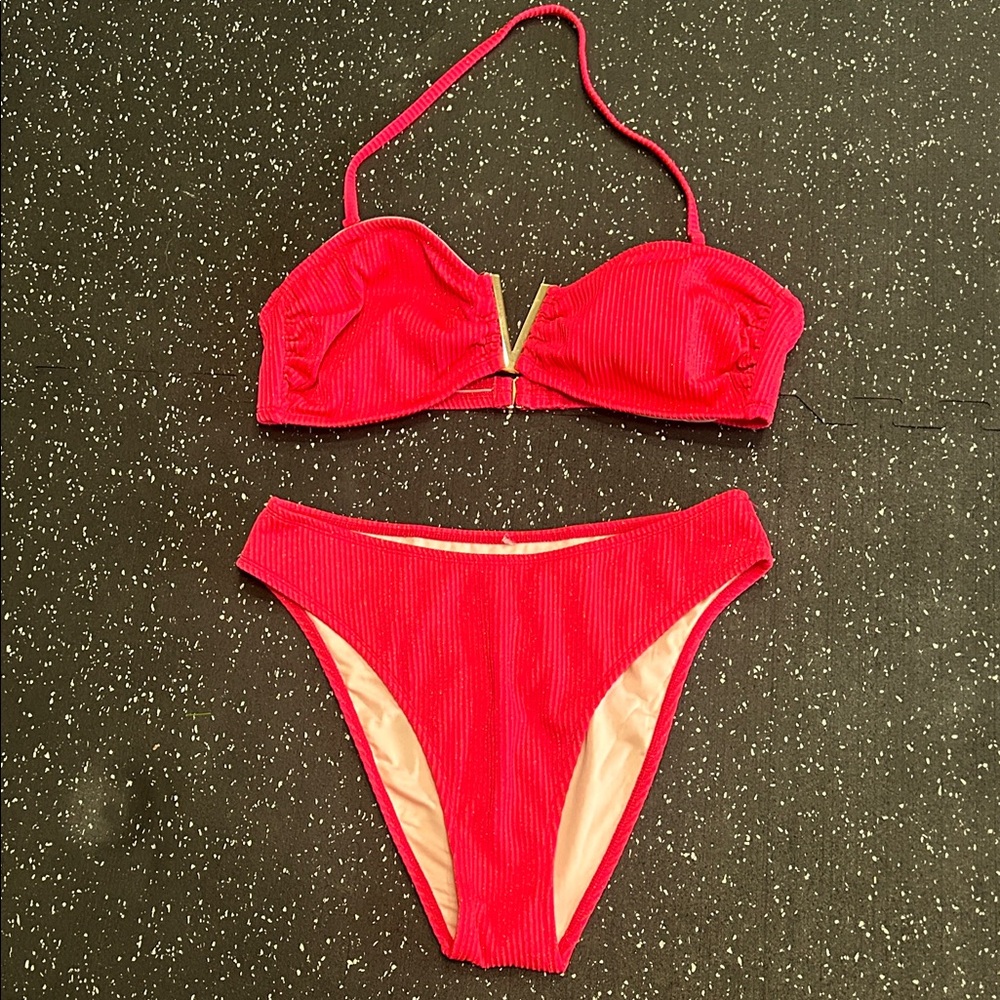 Cupshe Red Bikini Set never worn